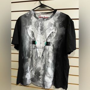 Black Robert Graham tshirt  large , knowledge wisdom truth shirt , skull shirt ,